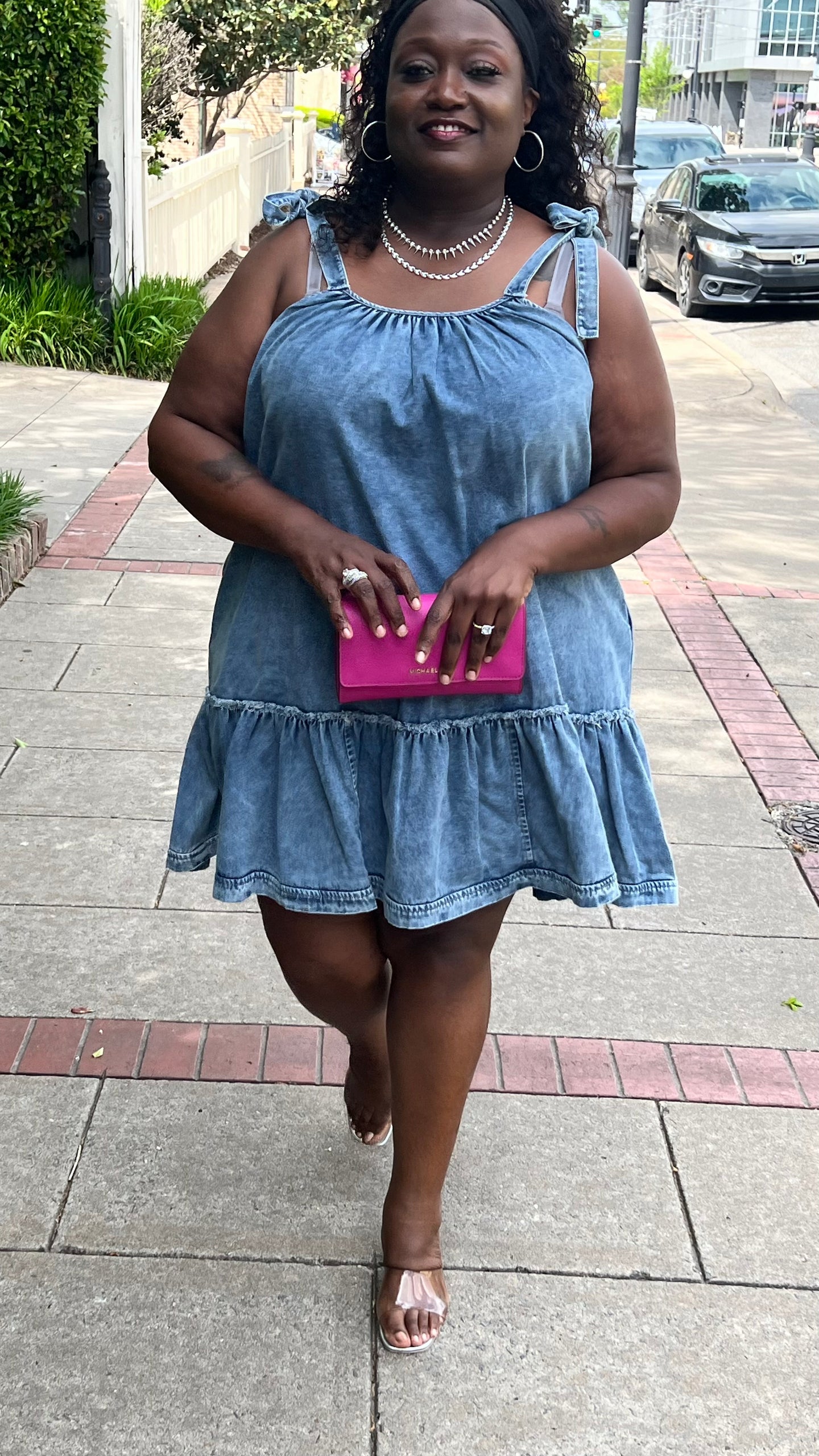 Jade Denim Dress Style and Grace Boutique co Jade Denim Dress Style and Grace Boutique co