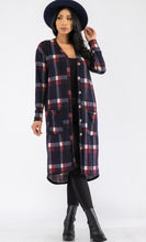 Load image into Gallery viewer, Tabitha Plaid Cardigan
