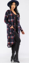 Load image into Gallery viewer, Tabitha Plaid Cardigan
