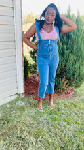 Load image into Gallery viewer, Vera Blue Jean Jumpsuit
